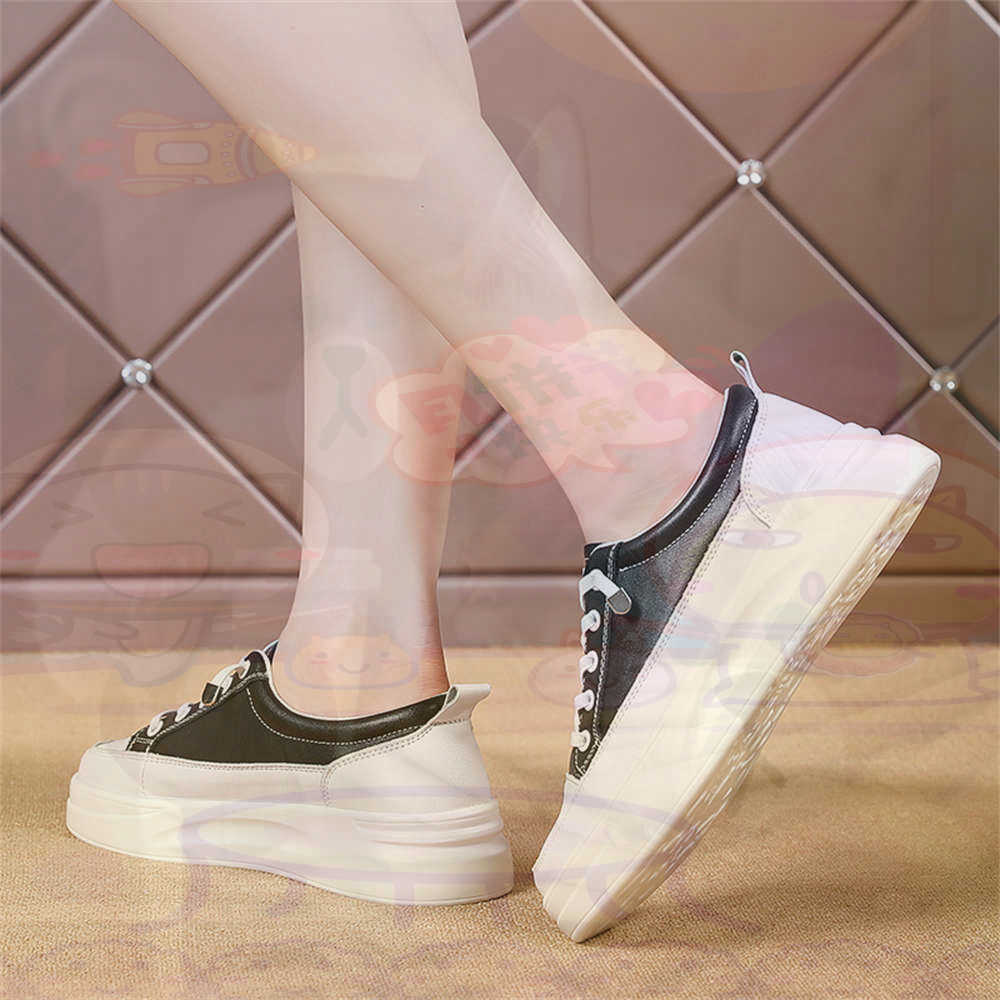 Formal Wear For Women Lifestyle - Lace-up Chunky Loafers Woman Skateboarding Sports