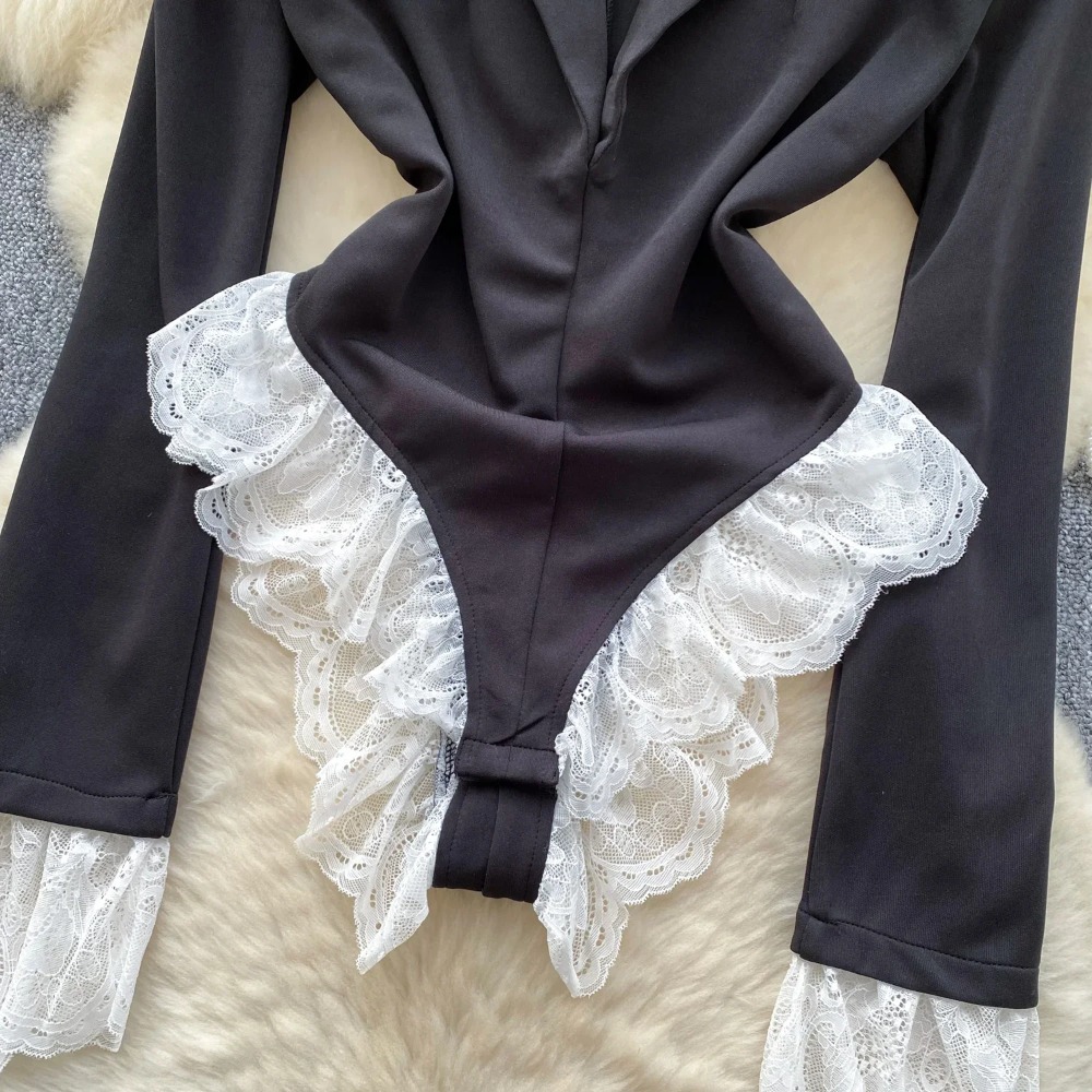Hotsweet Turn-down Collar Eleg - огляд і ціна Women'S Formal Wear Jumpsuit