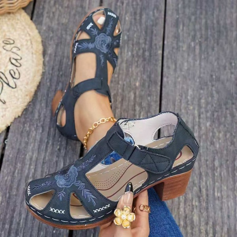 Women's Sandals Mid Block Heel - огляд і ціна Formal Women Daily Wear Sandals