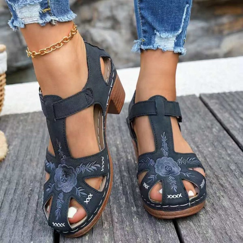 Women's Sandals Mid Block Heel - огляд і ціна Formal Women Daily Wear Sandals
