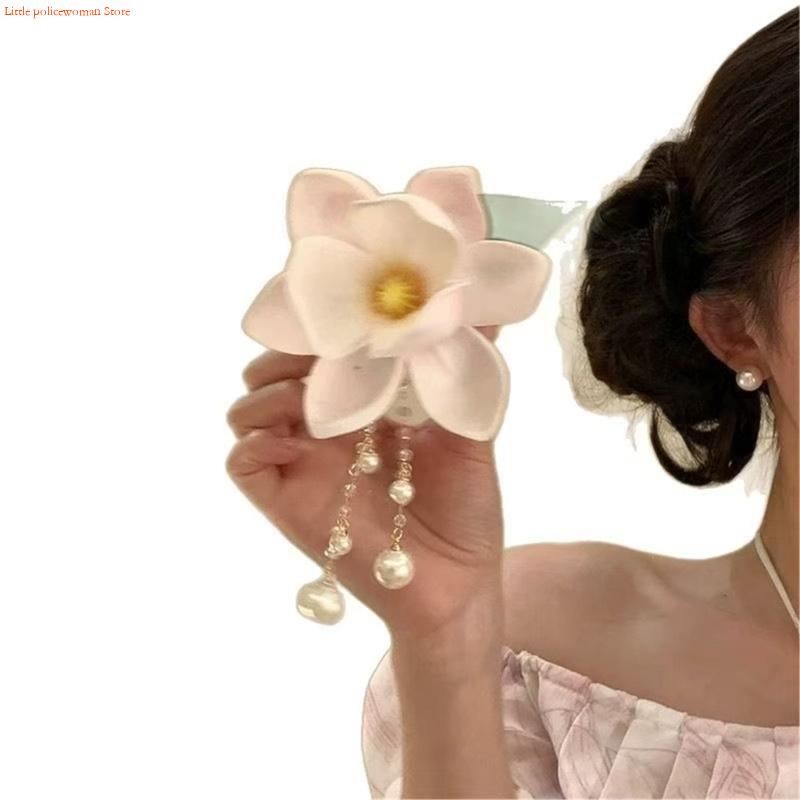 F92D Magnolia Hair Clip Resin  - огляд і ціна Formal Wear Hairstyles For Women