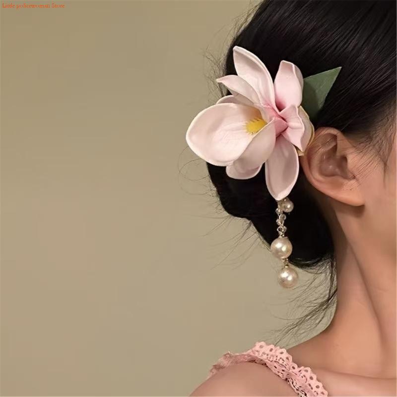 F92D Magnolia Hair Clip Resin  - огляд і ціна Formal Wear Hairstyles For Women