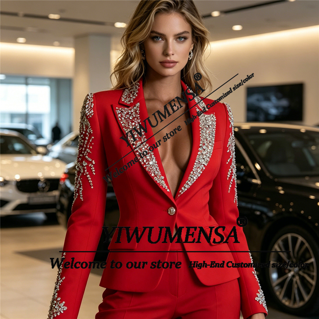 Luxury Women Suits 2 Pieces Se - огляд і ціна Women Formal Wear For Party