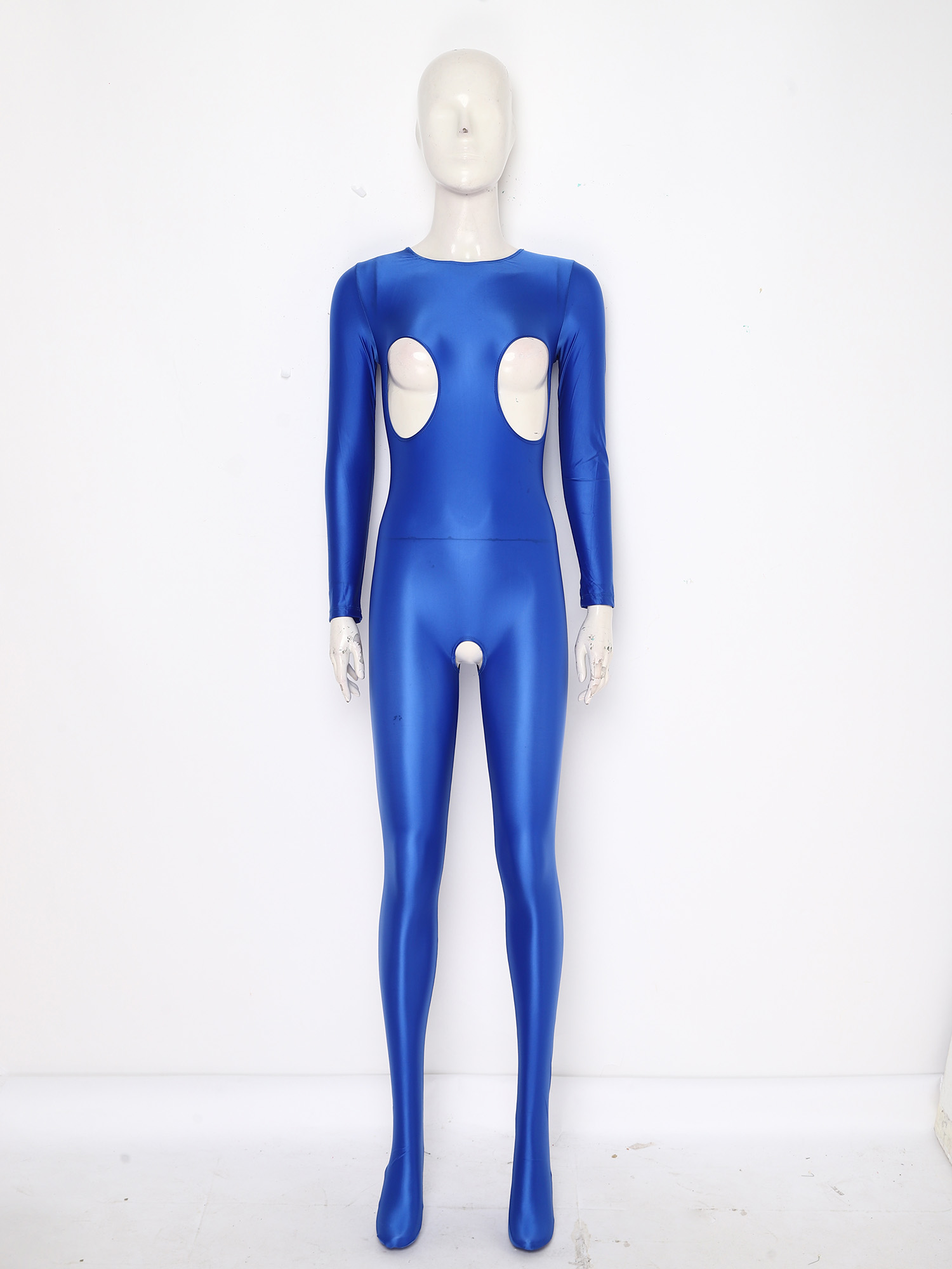Women Glossy Stretchy Open Cro - огляд і ціна Women'S Formal Wear Jumpsuit