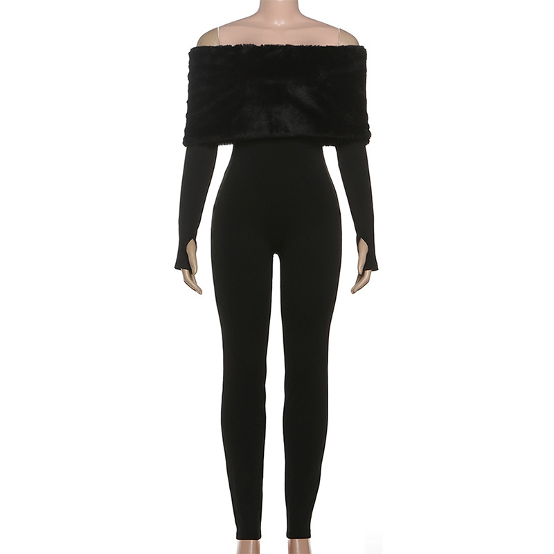 Luxury Fur Women Jumpsuit Sexy - огляд і ціна Women'S Formal Jumpsuit Evening Wear