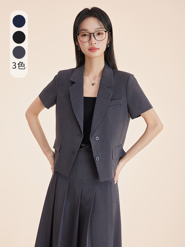 Gray women's suit set for autu - огляд і ціна Women'S Formal Wear Petite