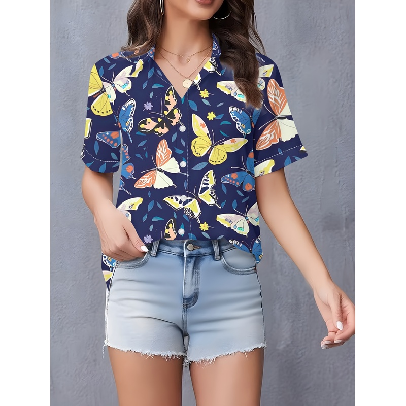 Women's Butterfly Print Full-B - огляд і ціна Women Formal Wear Stitching