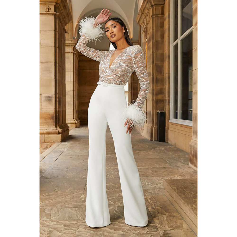 Chic Evening Dress Jumpsuits f - огляд і ціна Women'S Formal Jumpsuit Evening Wear