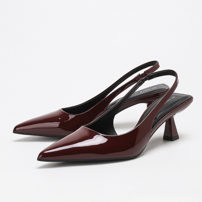 Elegant Backless High Heels Wo - огляд і ціна Slingback Heel Formal