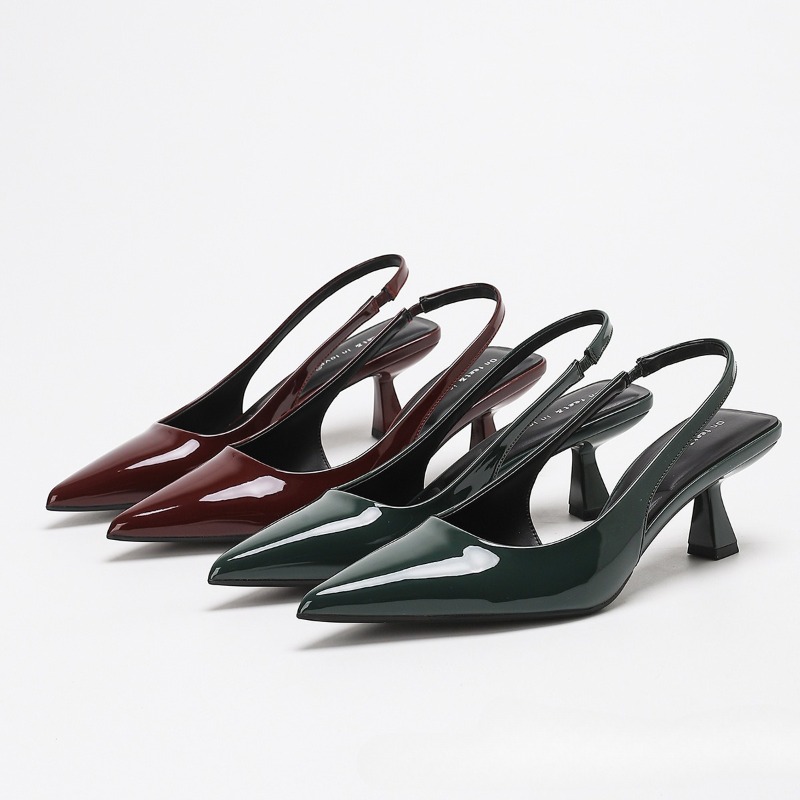 Elegant Backless High Heels Wo - огляд і ціна Slingback Heel Formal