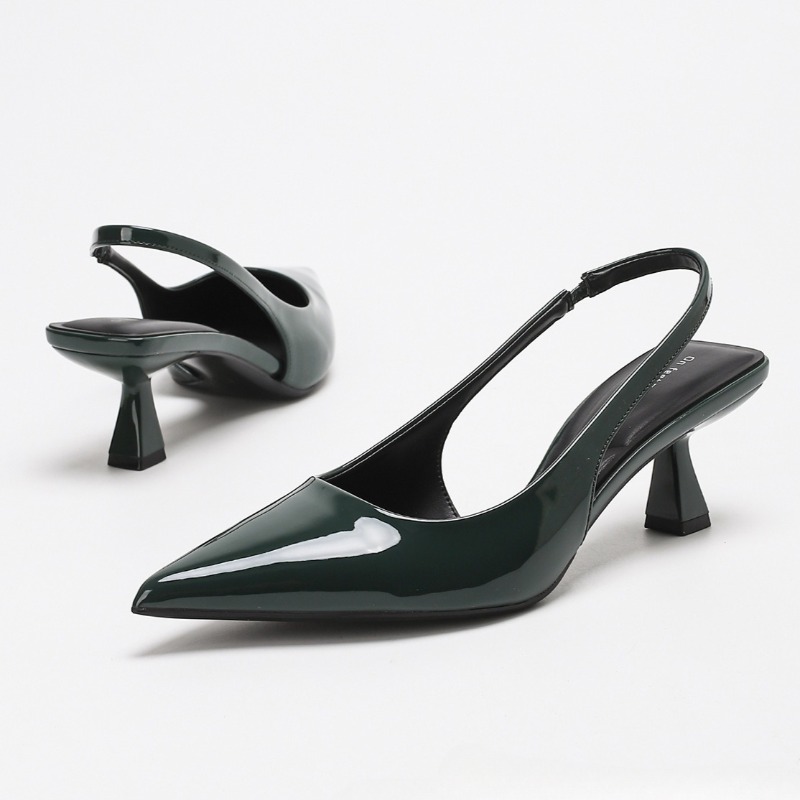 Elegant Backless High Heels Wo - огляд і ціна Slingback Heel Formal