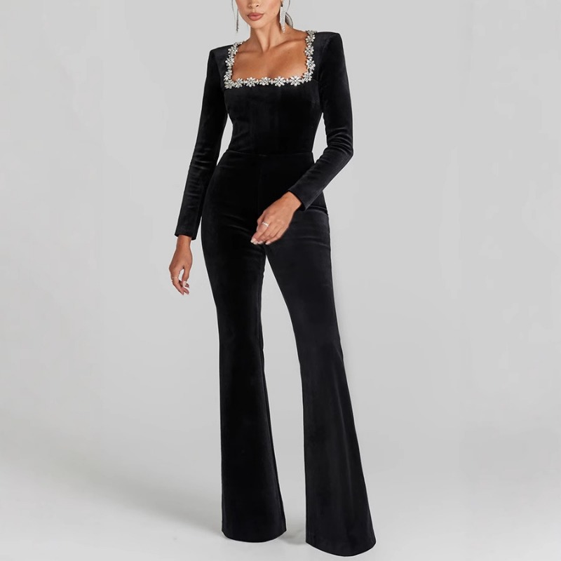 2026 Elegant Women Velvet Cors - огляд і ціна Women'S Formal Wear Jumpsuit