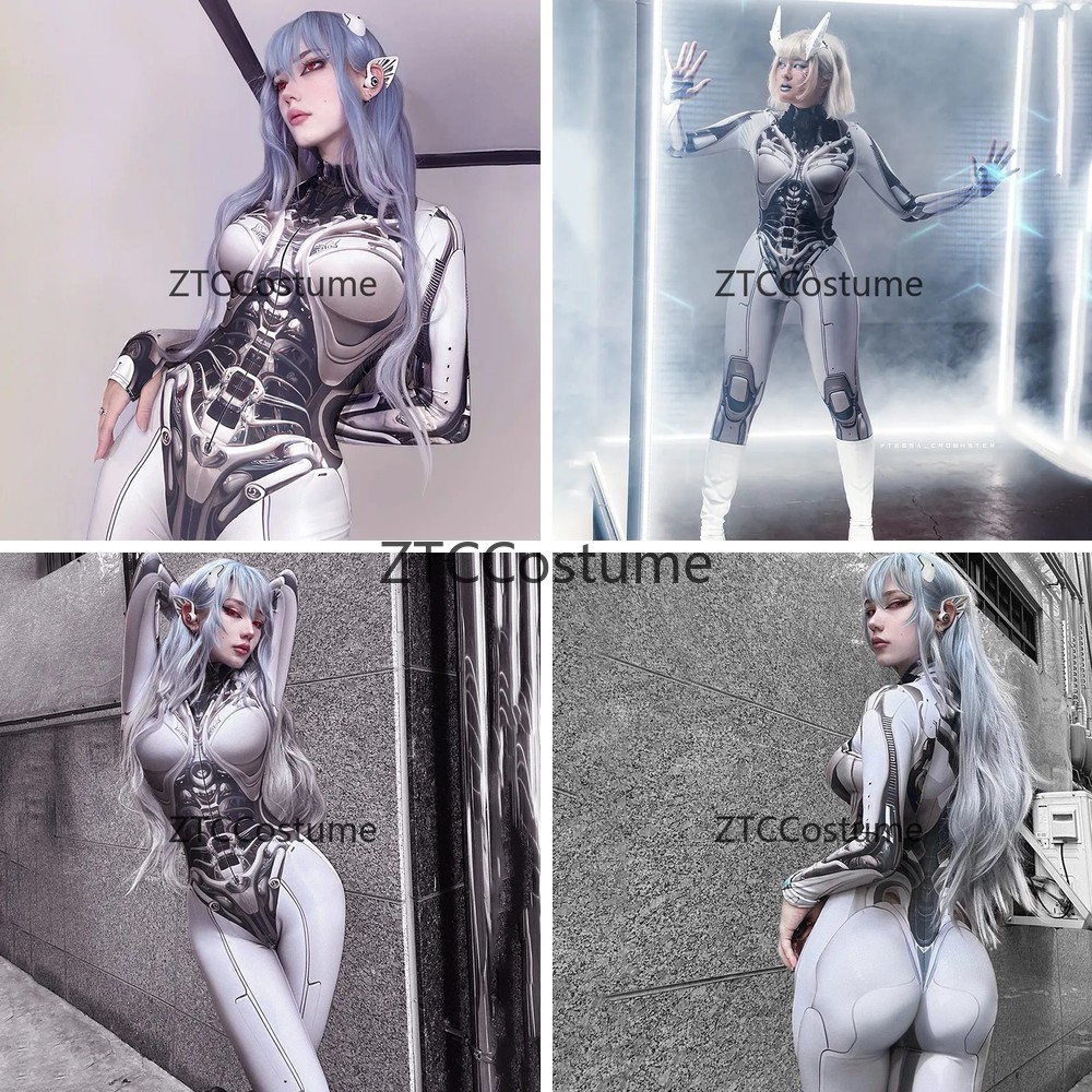 3D Printed Cosplay Bodysuit Y2 - огляд і ціна Women'S Formal Wear Jumpsuit