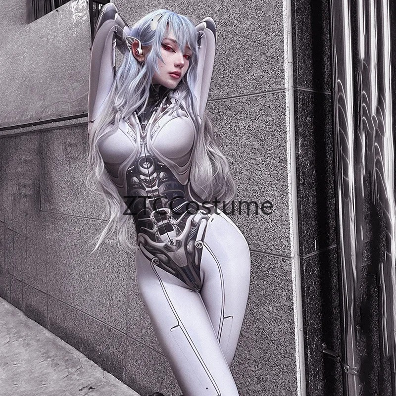 3D Printed Cosplay Bodysuit Y2 - огляд і ціна Women'S Formal Wear Jumpsuit