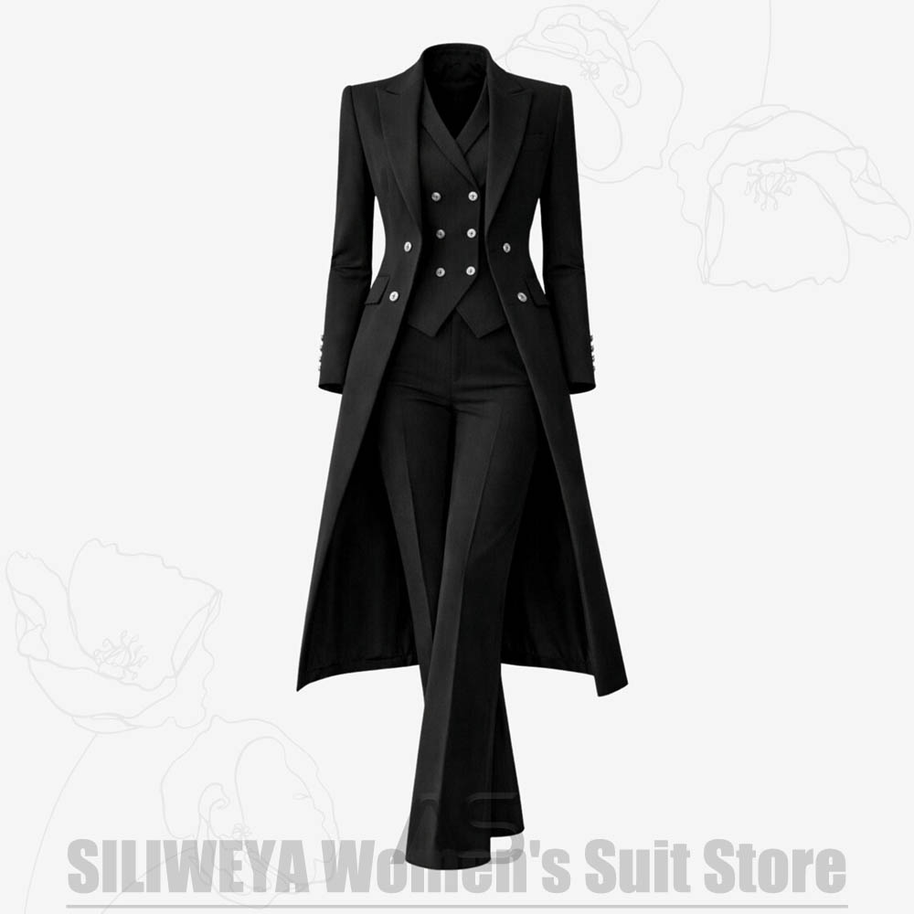 Women's Suit 3 Piece Double Br - огляд і ціна Women Formal Wear For Party