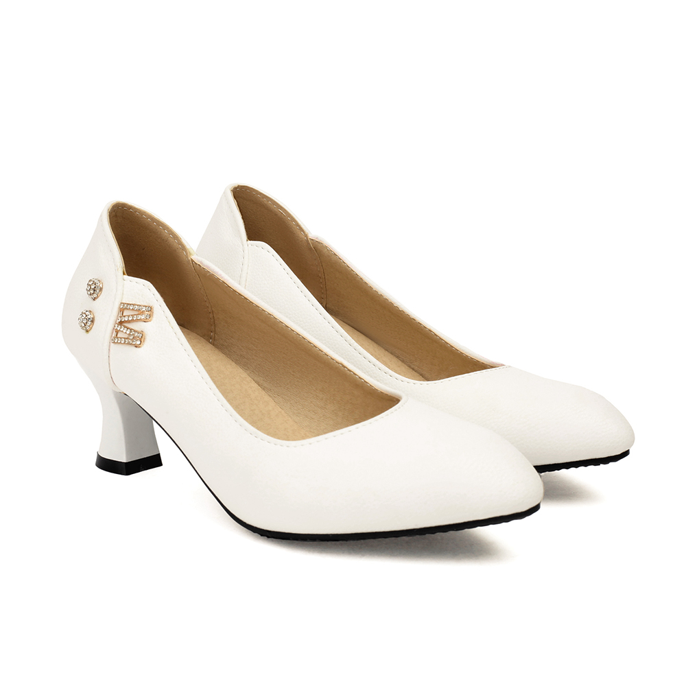 Autumn Mature Women Pumps 5cm  - огляд і ціна Women Formal Office Wear Shoes