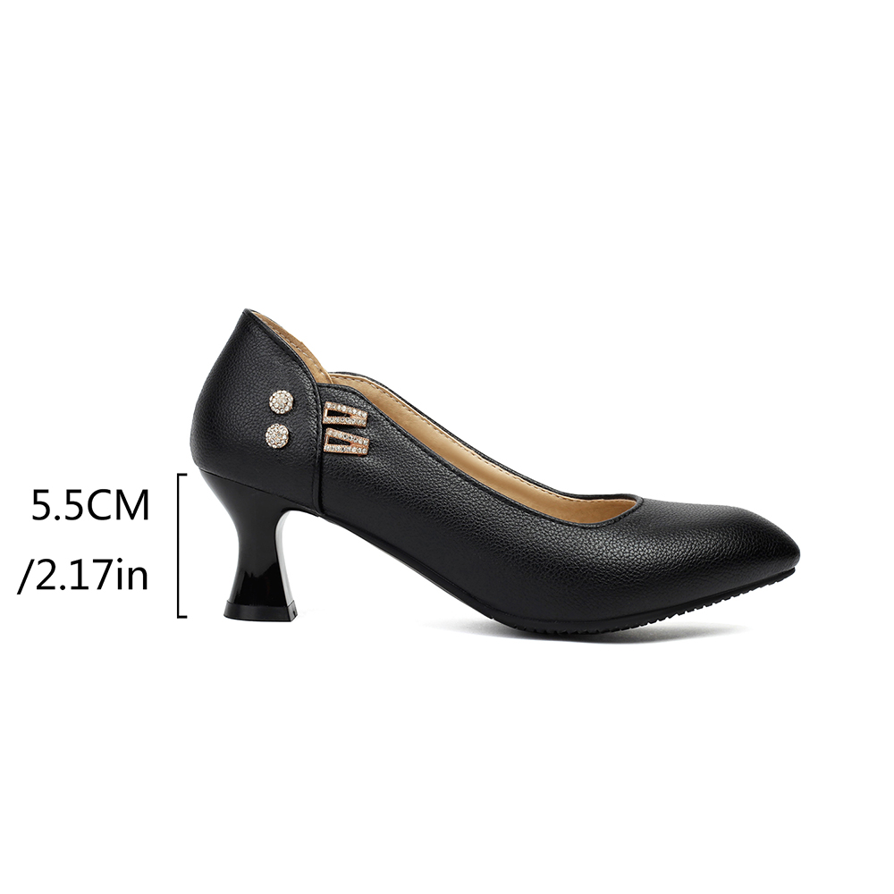 Autumn Mature Women Pumps 5cm  - огляд і ціна Women Formal Office Wear Shoes