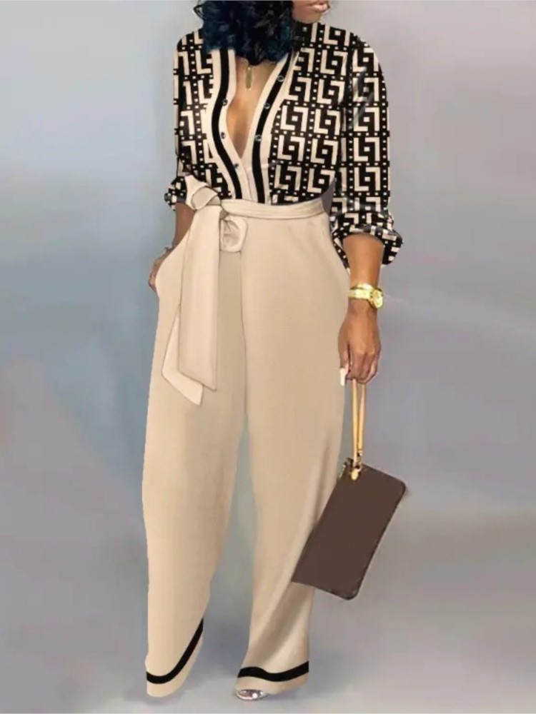 Women Fashion Letter Print Lon - огляд і ціна Women'S Formal Wear Jumpsuit