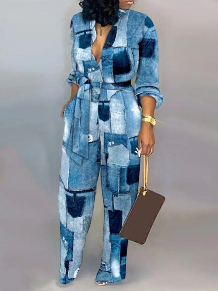 Women Fashion Letter Print Lon - огляд і ціна Women'S Formal Wear Jumpsuit