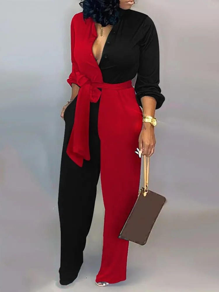 Women Fashion Letter Print Lon - огляд і ціна Women'S Formal Wear Jumpsuit