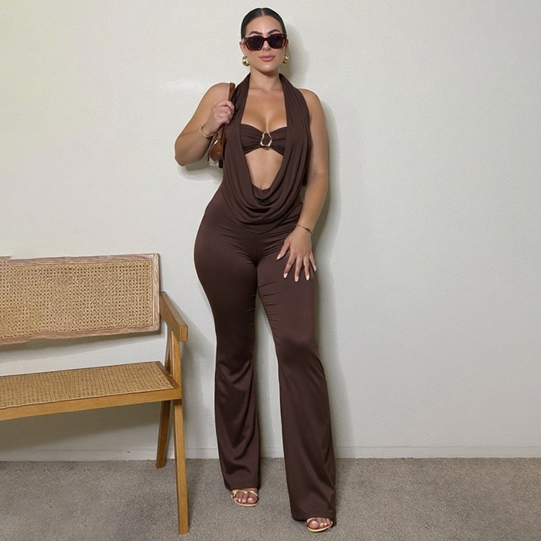 Black Women Jumpsuit 2 Pieces  - огляд і ціна Women'S Formal Jumpsuit Evening Wear