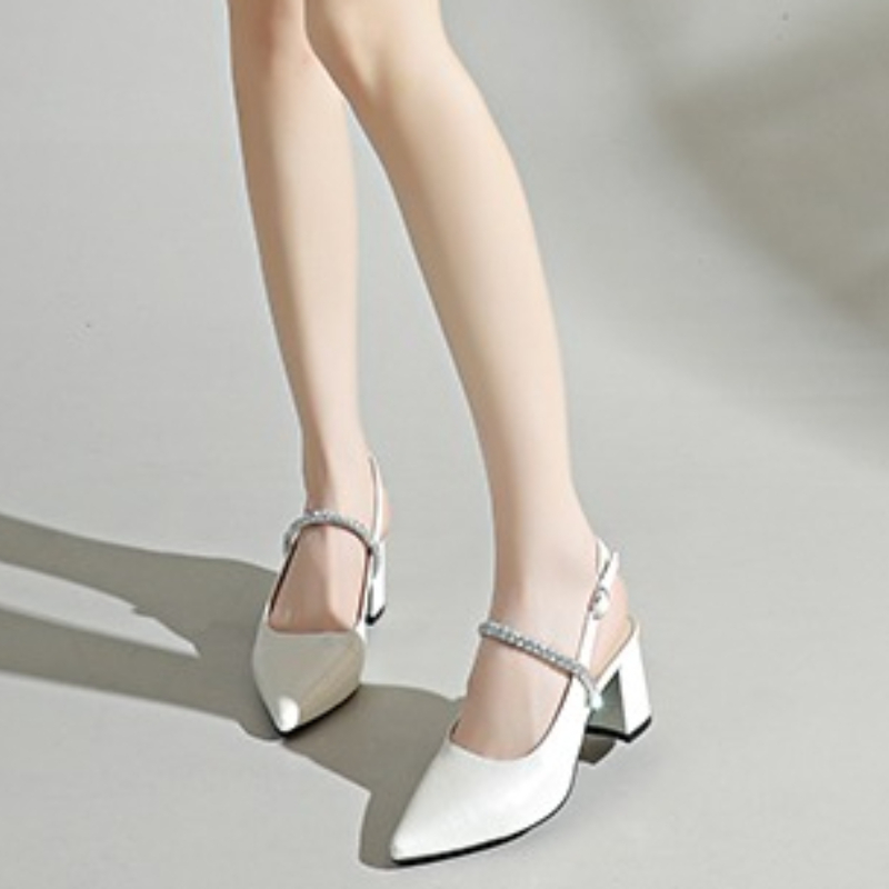 Women's Square Toe Rhinestone  - огляд і ціна Formal Women Daily Wear Sandals