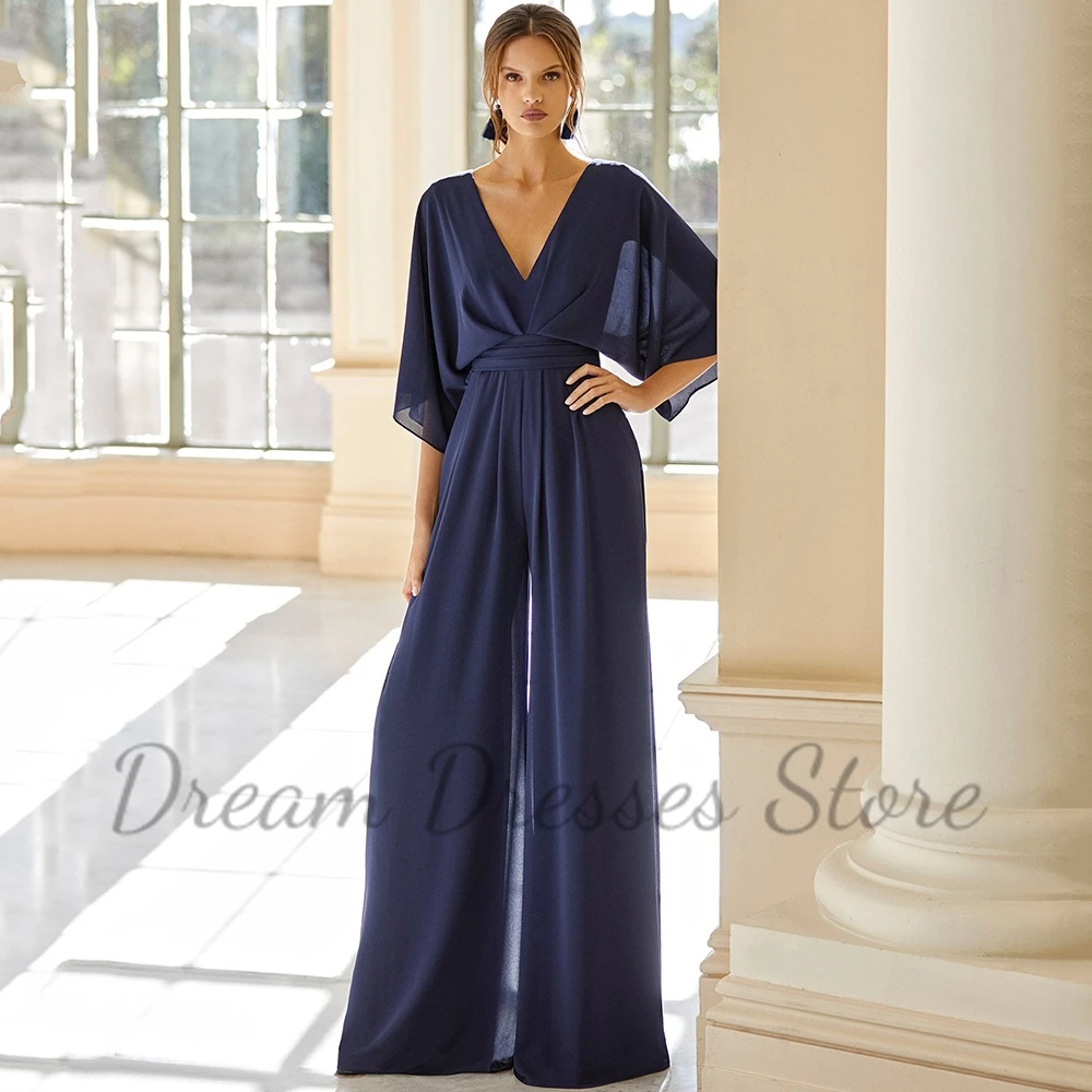 Simple V-Neck Evening Dress Ha - огляд і ціна Women'S Formal Jumpsuit Evening Wear