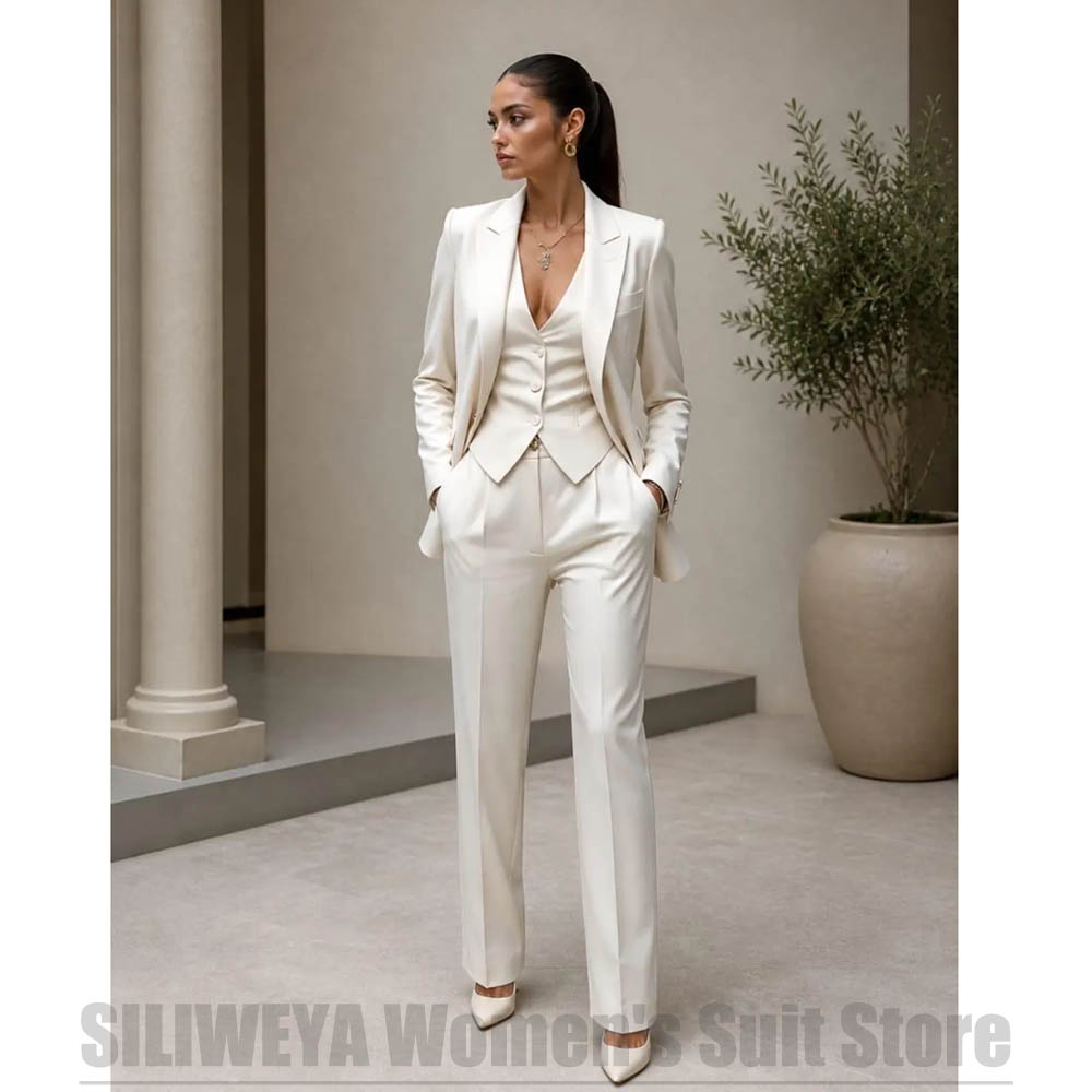 Women 3 Piece Suit Set Blazer  - огляд і ціна Women Formal Wear For Party
