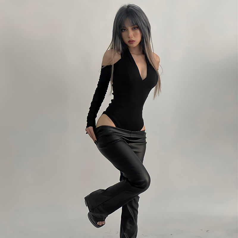 Women's Sexy Hollow Bodysuit L - огляд і ціна Women'S Formal Wear Jumpsuit