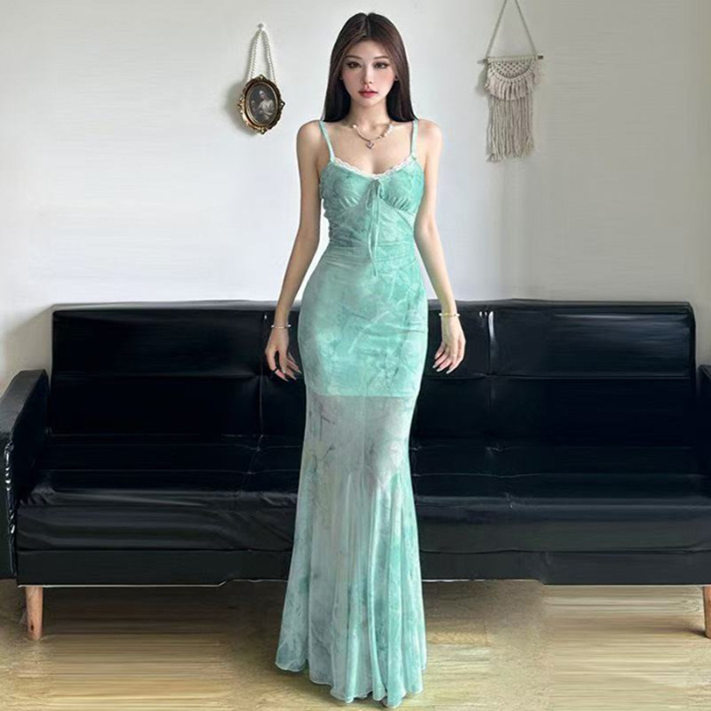 Summer Beach Long Dress Women  - огляд і ціна Women'S Green Formal Wear