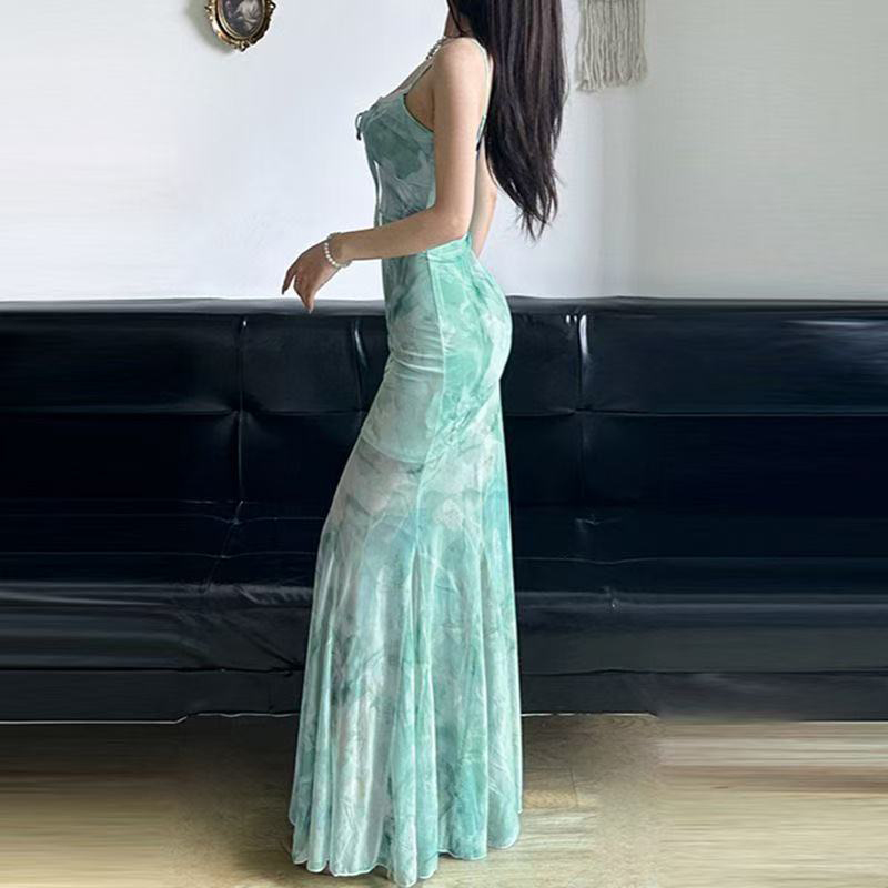 Summer Beach Long Dress Women  - огляд і ціна Women'S Green Formal Wear