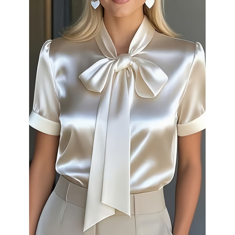 Women'S Elegant Short-Sleeve S - огляд і ціна Women Formal Wear Stitching