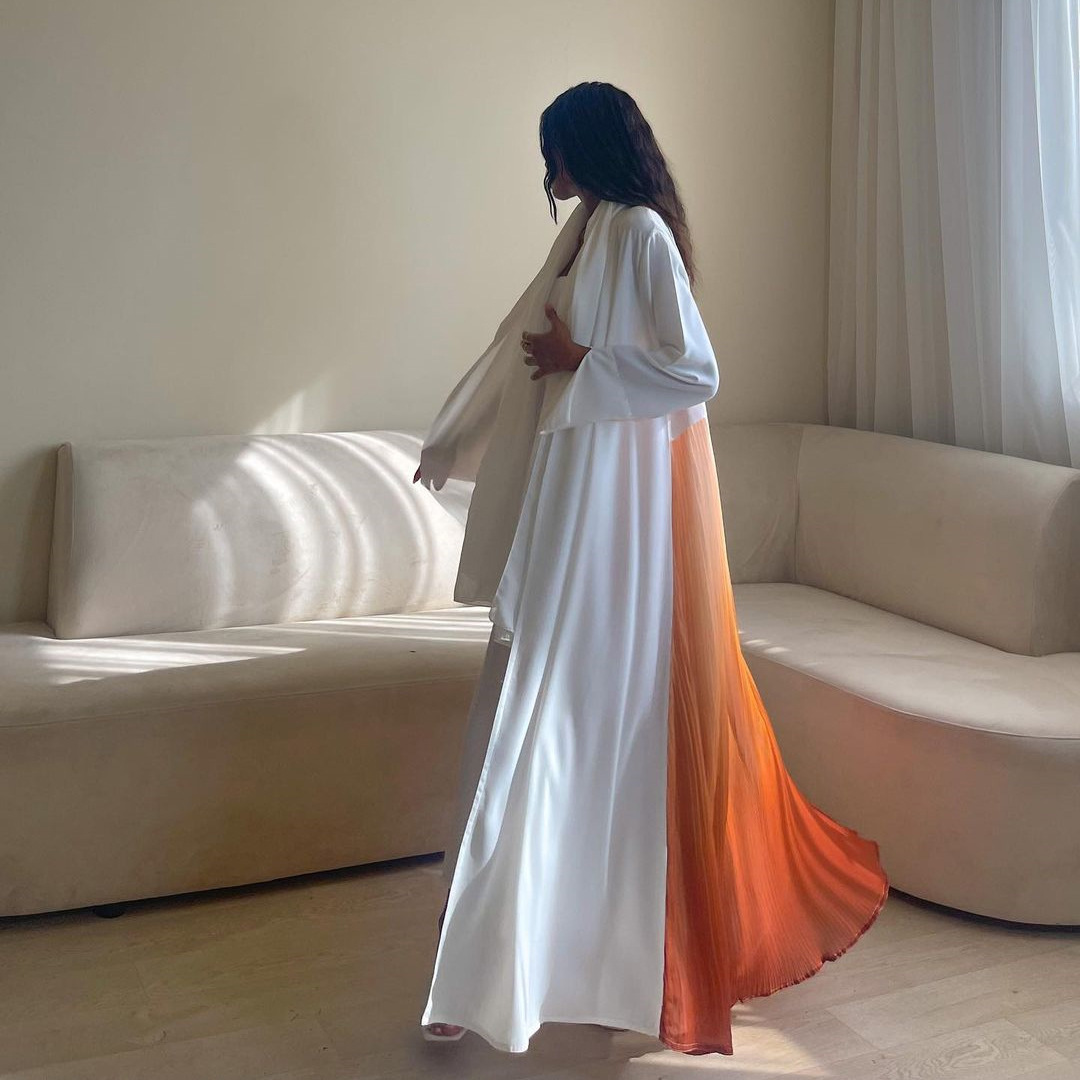 Muslim Women Pleated Abaya Dre - огляд і ціна Women Formal Wear Stitching